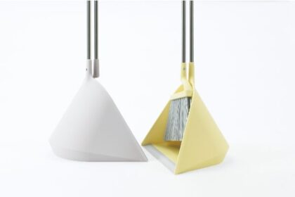 「掃く」家事を楽しく。tidyのほうき＆ちりとりセット