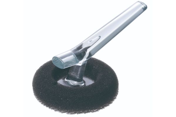 バスタブの水あかがしっかり落ちるtidyのお風呂用スポンジブラシ